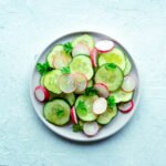 Radish, Cucumber, Onion & Tomato Salad